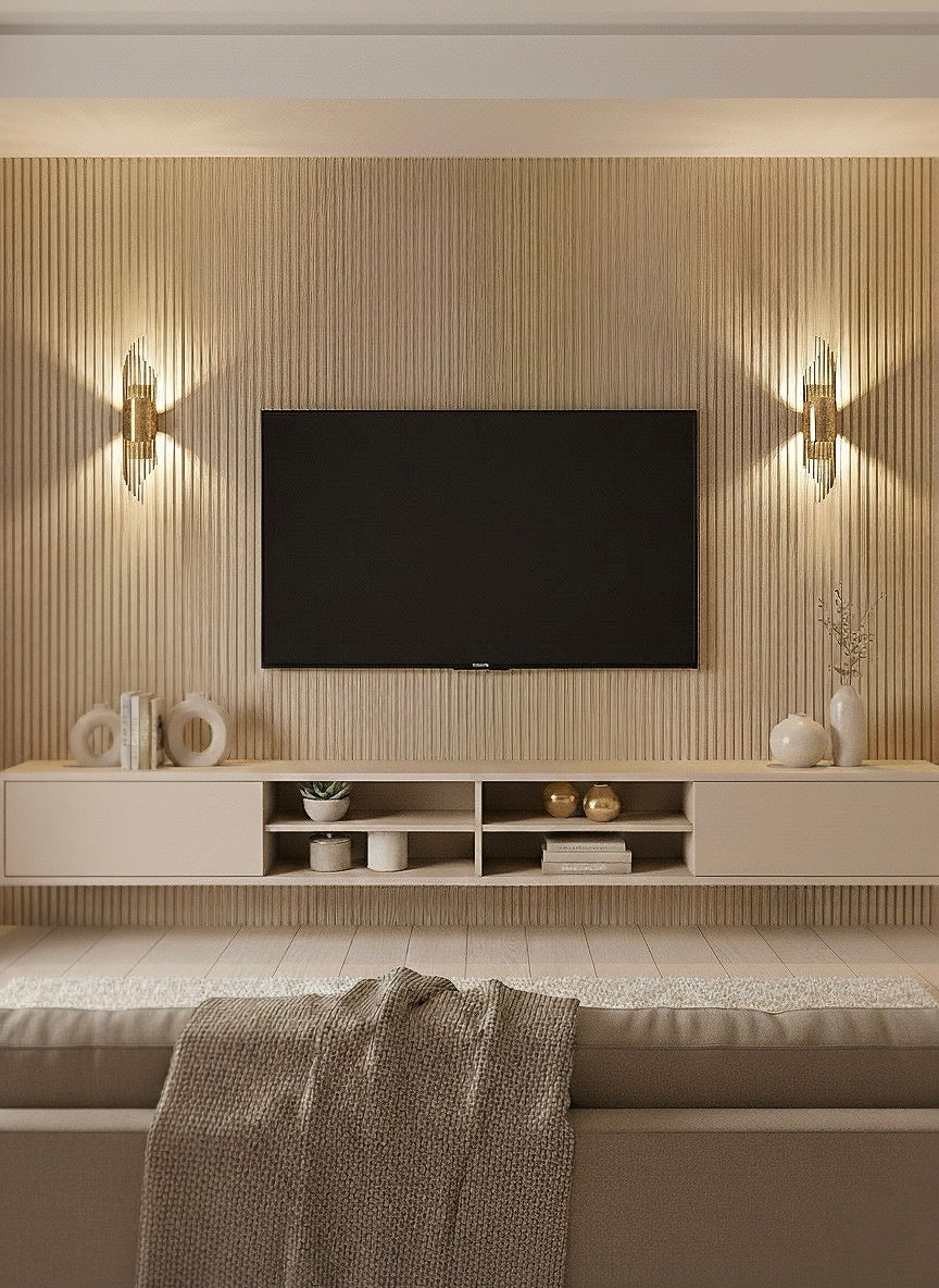 Eskitme Gold Pilli ve Elektrikli Merdiven Aplik